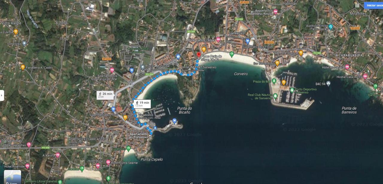 Piso Vacaciones En El Mar Lejlighed Sanxenxo Eksteriør billede